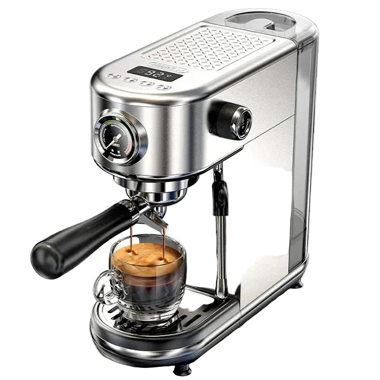 HiBREW 20Bar Semi Automatic Espresso Coffee Machine Temperature Adjustable Cold/Hot Super Slim Coffee Maker Cappuccino