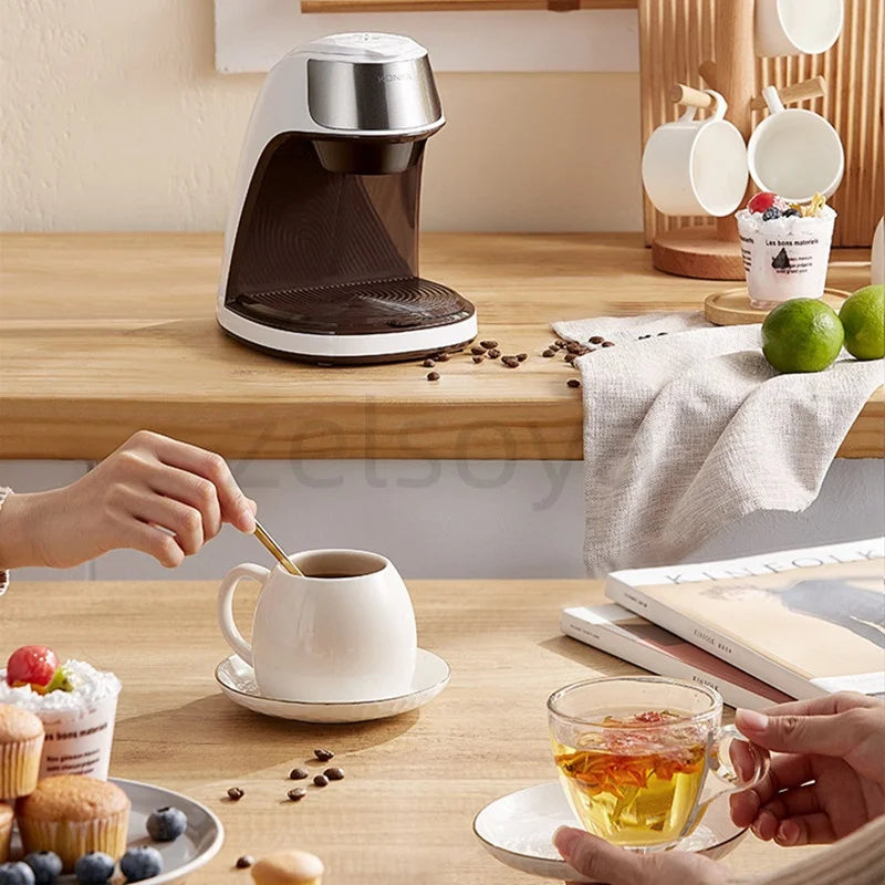 Cafetière automatique de petite taille pour la maison, machine à café filtre pour le bureau