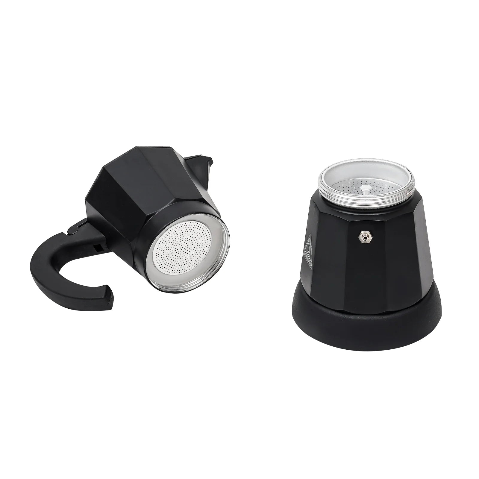 Cafetière Moka Électrique 300ml avec Base en Alliage d'Aluminium