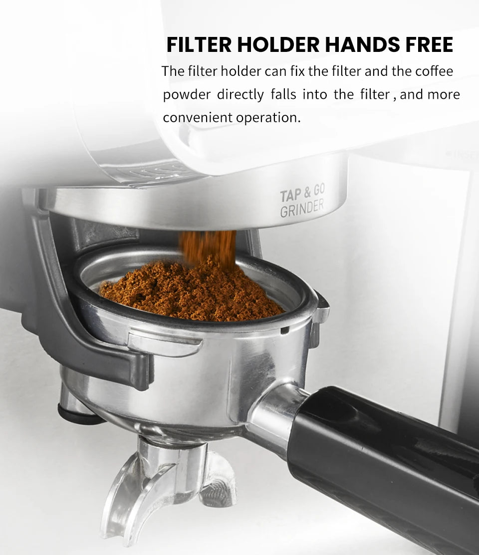 HiBREW 20 bar pro-level  automatic Espresso Coffee Machine With Grinder  commercial Coffee maker hotel restaurant