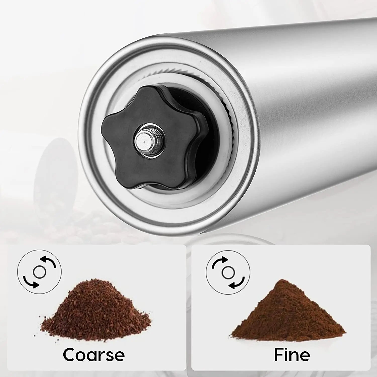Moulin à Café Manuel Portable Premium, avec Boîtier et Céramique Premium