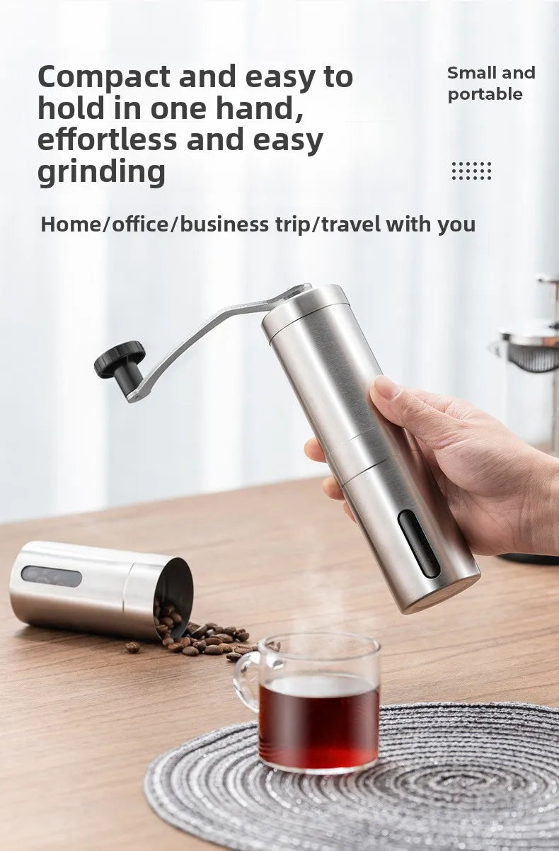 Moulin à Café Manuel Portable Premium, avec Boîtier et Céramique Premium