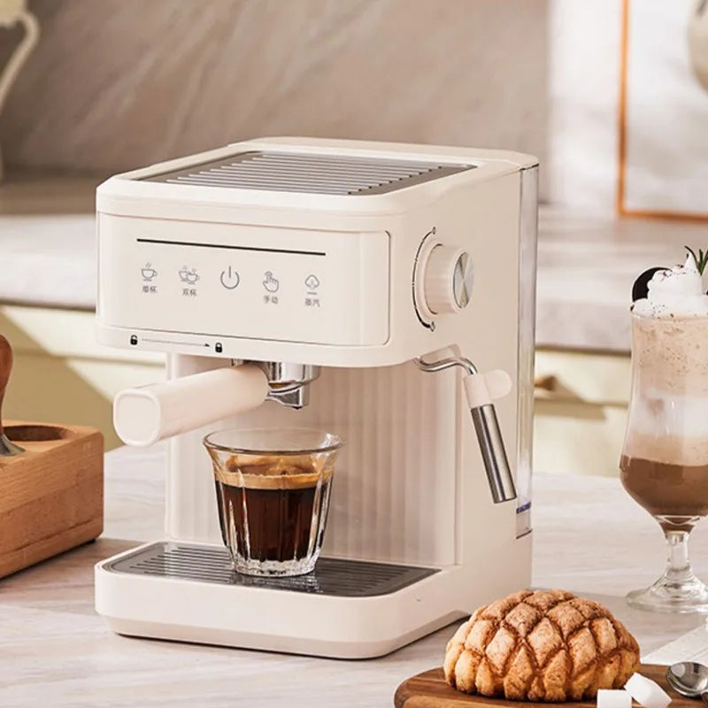 Machine à café électrique italienne 20 bars, machine à expresso professionnelle