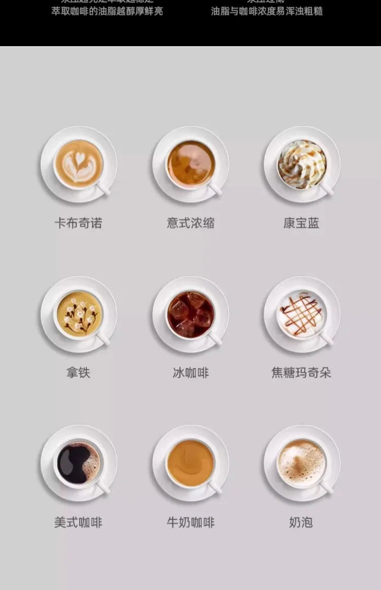 Machine à expresso semi-automatique Tenfly avec pompe 20 bars, compacte pour la maison