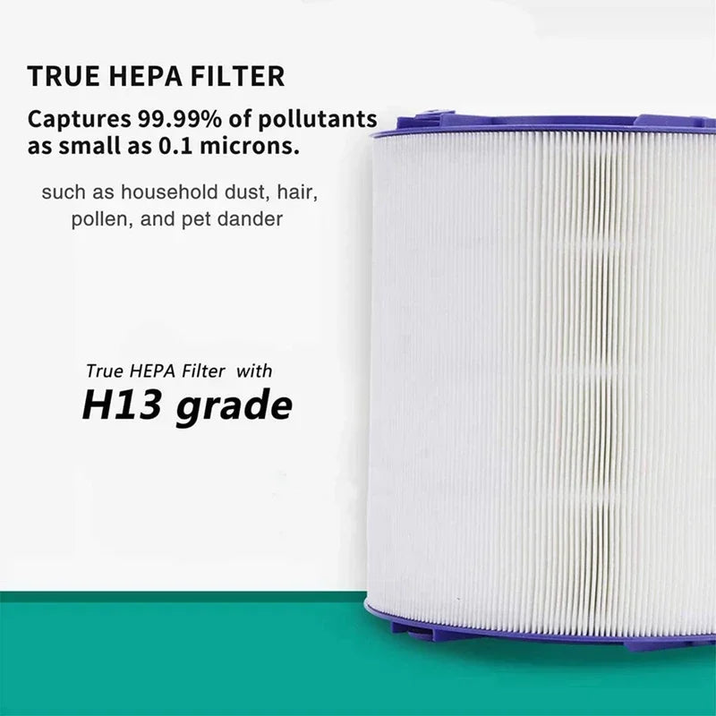 Filtre à air compatible avec le purificateur d'air Dyson TP06, filtre HEPA en fibre de carbone