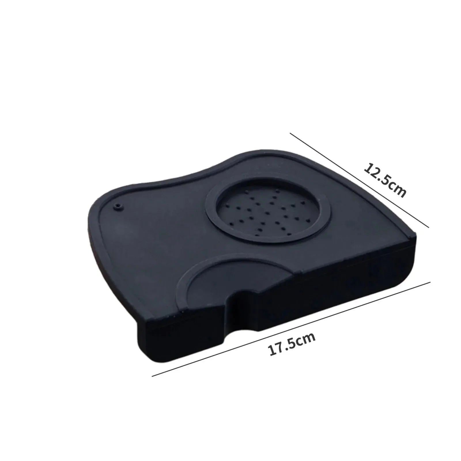 Tapis de bourrage de café en silicone Barista Espresso avec support d'outils et tampon de coin