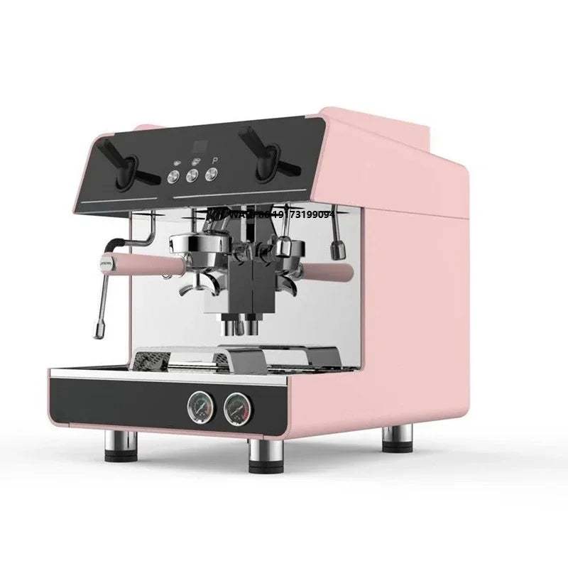 China Factory Commercial Espresso Machine Professionnel Single Group with Flow Control Stainless Steel Housing for Business Use