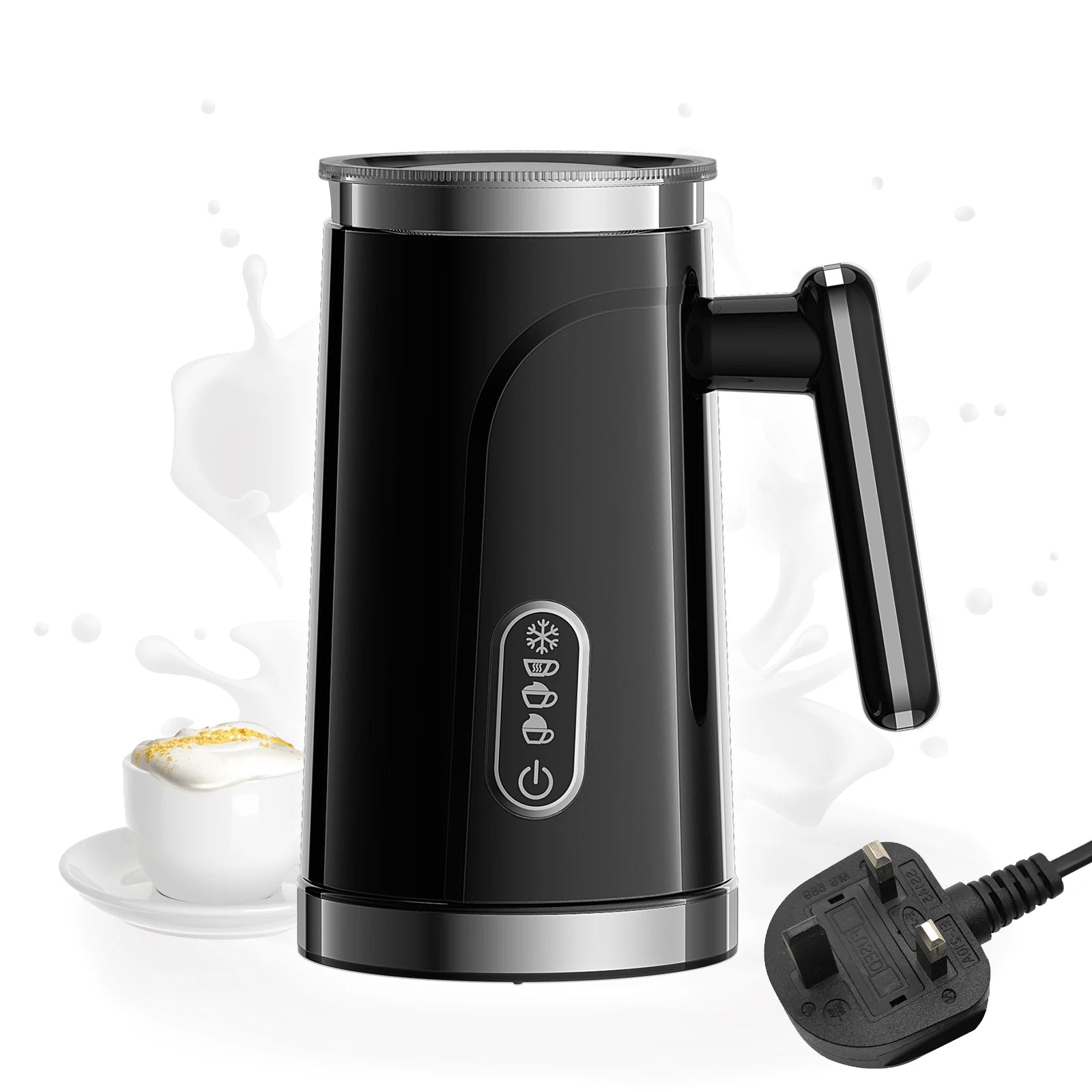 Chauffe-lait automatique chaud et froid pour mousseur à latte et chocolats chauds