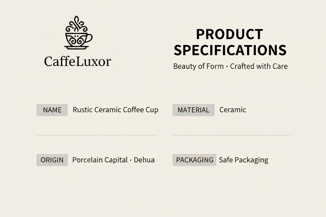 CaffeLuxor™ Mug Wabi™