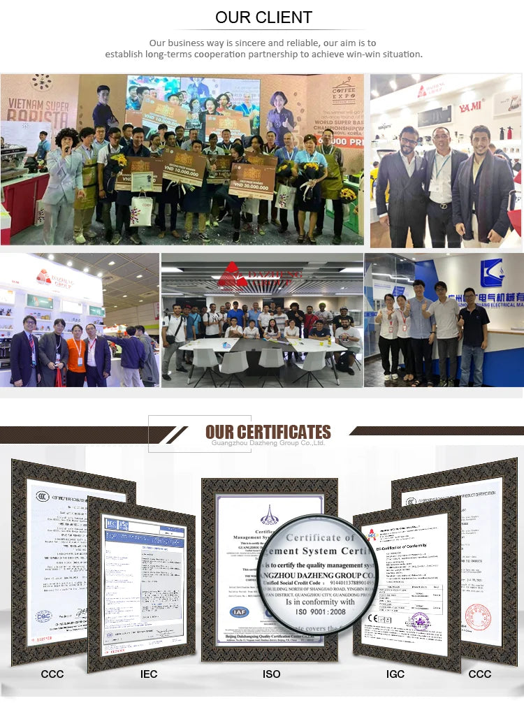 China Factory Commercial Espresso Machine Professionnel Single Group with Flow Control Stainless Steel Housing for Business Use