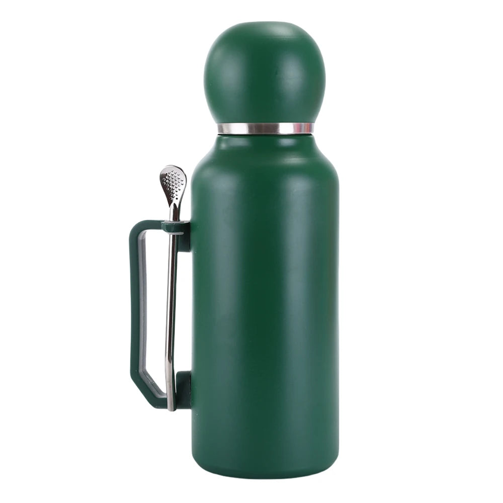 Bouteille isotherme de 1300 ml pour Yerba Maté, Tasse isotherme double paroi pour Yerba Maté