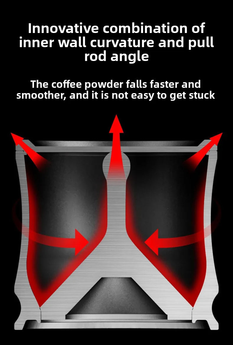 Tasse de dosage de café pour moulin, réceptacle de poudre, tasse de dosage pour expresso