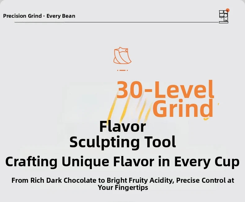2-in-1 Coffee Machine with Grinder & Milk Frother - 15Bar Espresso Maker for Hot/Iced Coffee Grinding Degree Adjustment Office