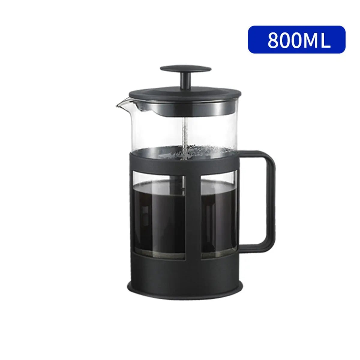 Thickened Borosilicate Glass Tea Maker French Press Brewing Kettle Coffee Pot