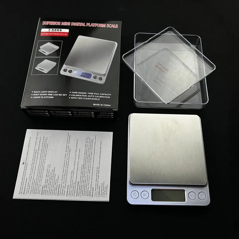 Balance de poche électronique de précision intelligente mini balance numérique LCD USB pour bijoux