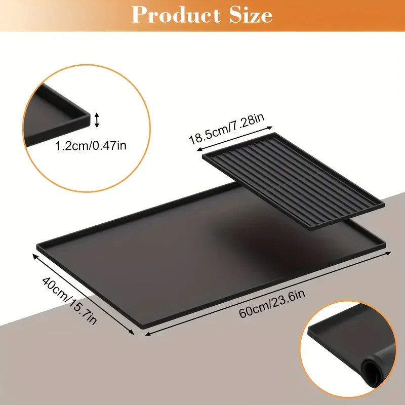 Tapis de station à café haut de gamme BrewNest Luxe™