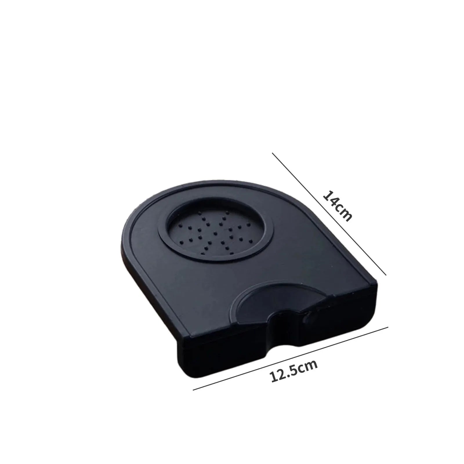 Tapis de bourrage de café en silicone Barista Espresso avec support d'outils et tampon de coin