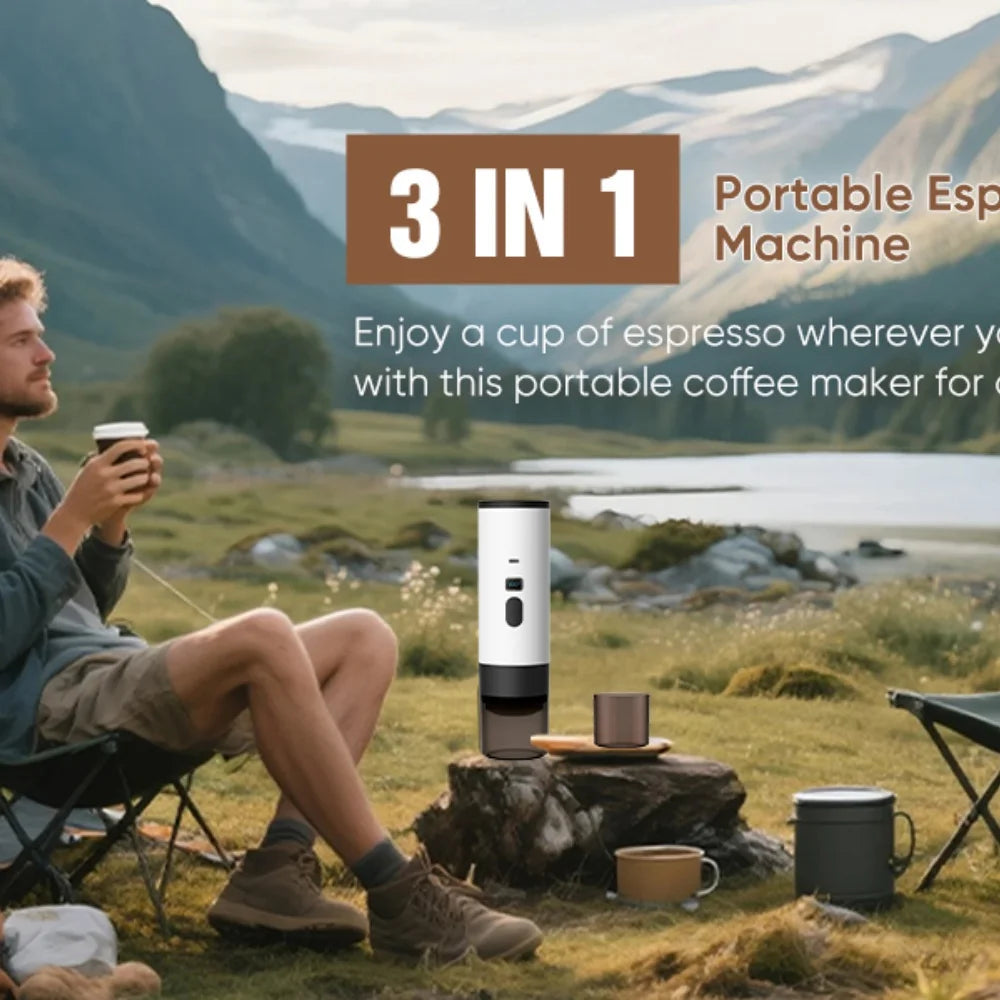 Cafetière Portable 3-en-1