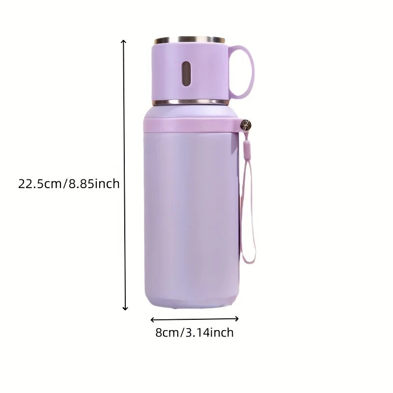 Gobelet portatif isotherme sous vide en acier inoxydable pour activités de plein air