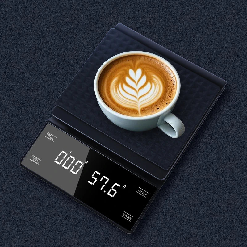 Balance Numérique 3kg/0.1g LED De Poche Électronique Tactile Intelligente Café Cuisine