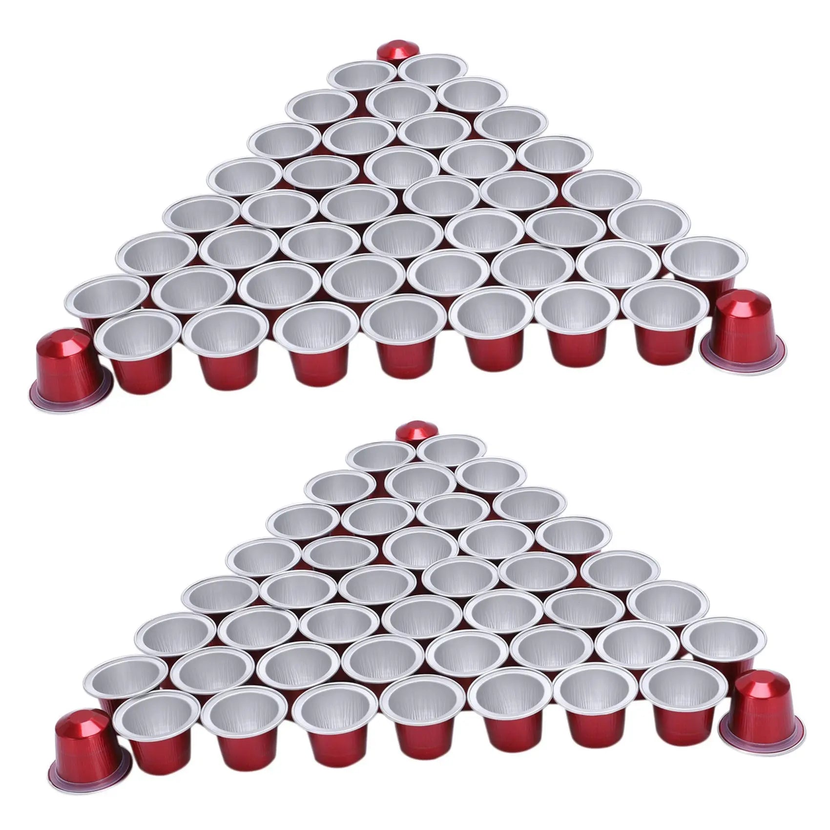 Dosette/Capsule de café réutilisable jetable pour machine Nespresso et dosette Nescafé