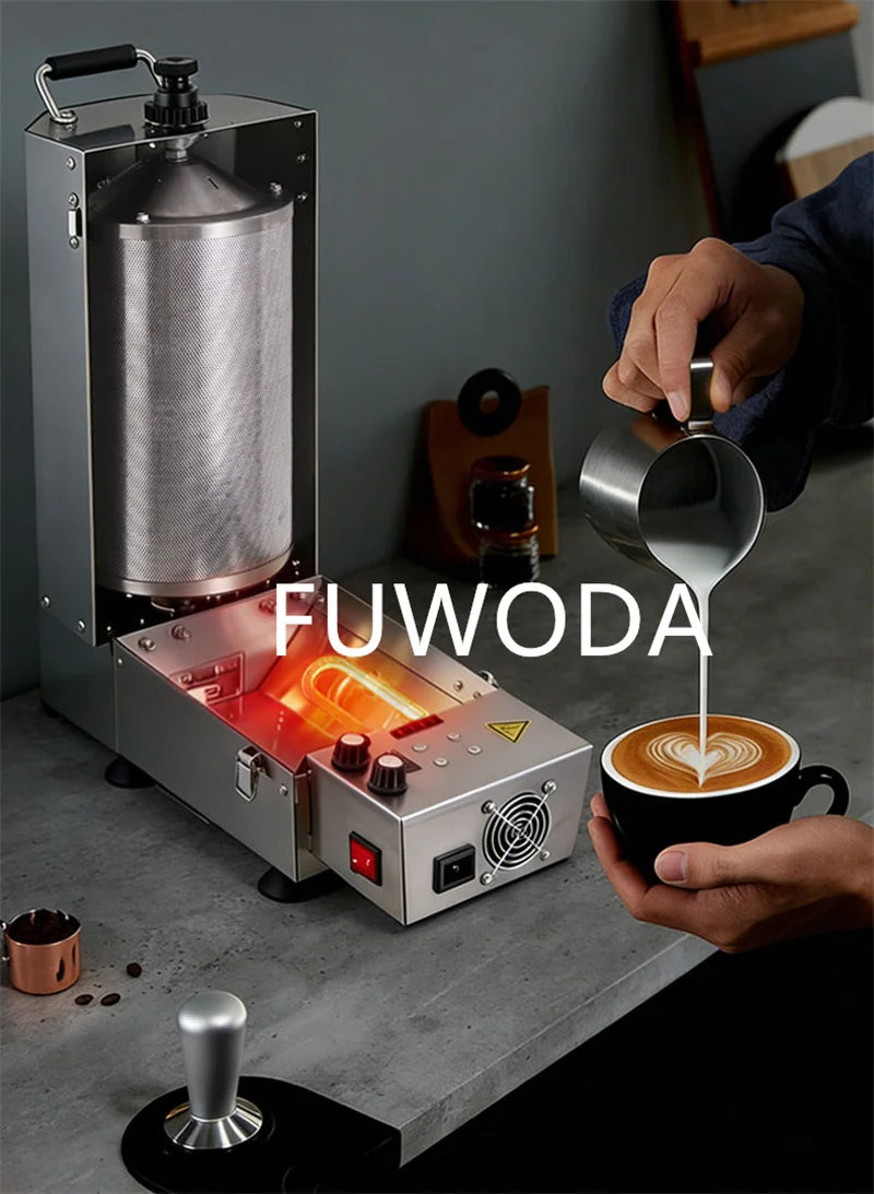 Nouvel arrivage : Torréfacteur électrique de 1 kg, grande capacité, vente chaude, pour café