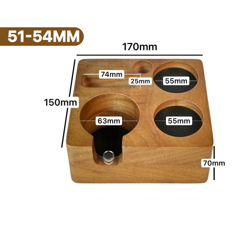 Tapis de support de porte-filtre de station de tassage de café pour outils Delonghi Breville