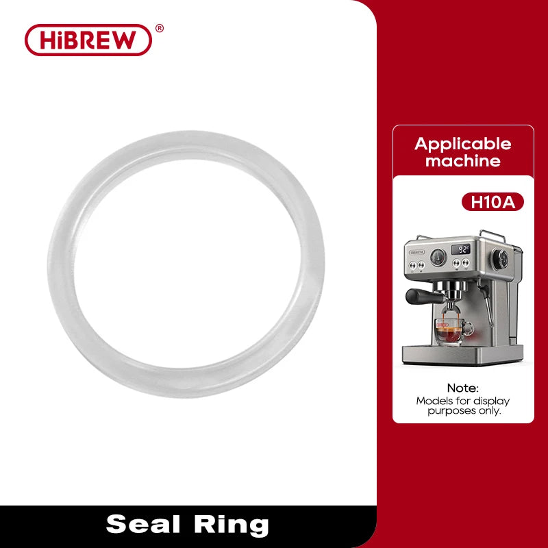 HiBREW 2PCS Silicone Brew Head Gasket O-Ring Seal Rings Professional Part for HiBREW Coffee Machine H10A H10B H13 H7A H10 PLUS