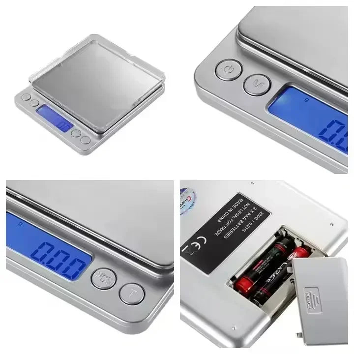Balance de poche électronique de précision intelligente mini balance numérique LCD USB pour bijoux