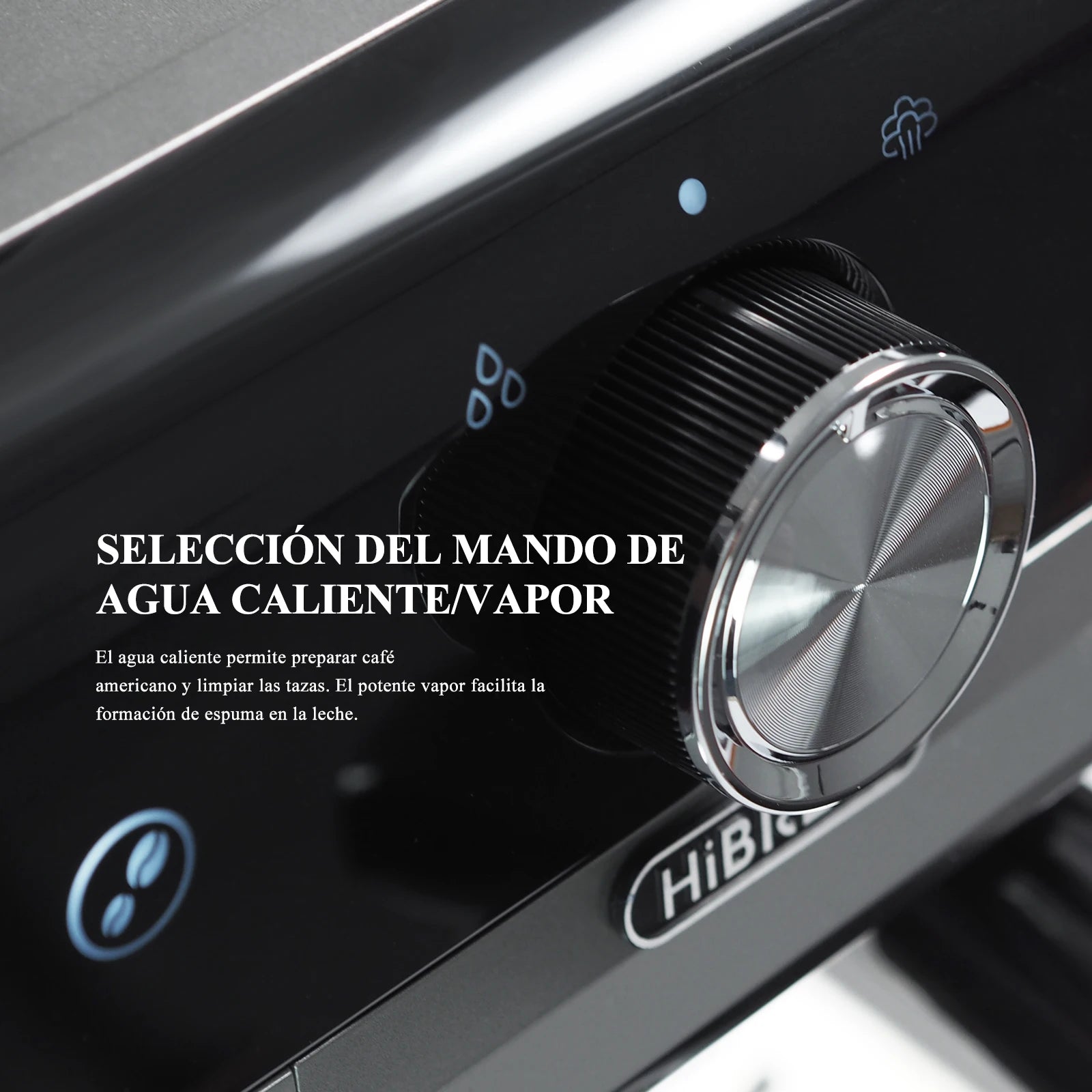 Machine à café HIBREW Barista Pro 20 bars, de la mouture à l'espresso