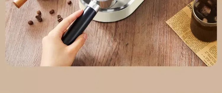 Machine à expresso semi-automatique Tenfly avec pompe 20 bars, compacte pour la maison