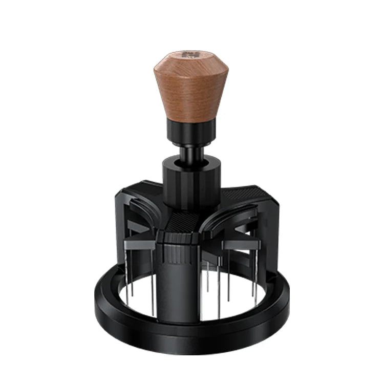 HiBREW Rotary 58mm Espresso Stirrer Portafilter Distribution Tool Needle Distributor Magnetic for Coffee Machine H10A H13 G5