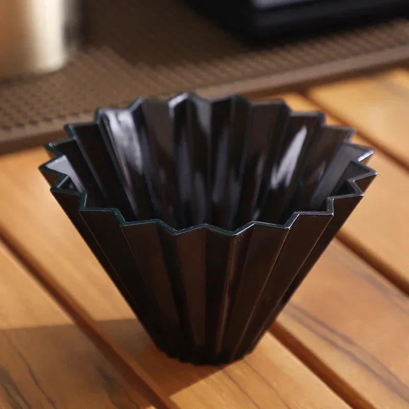 Kit de filtre à café origami en résine pour 1 à 2 tasses, extérieur