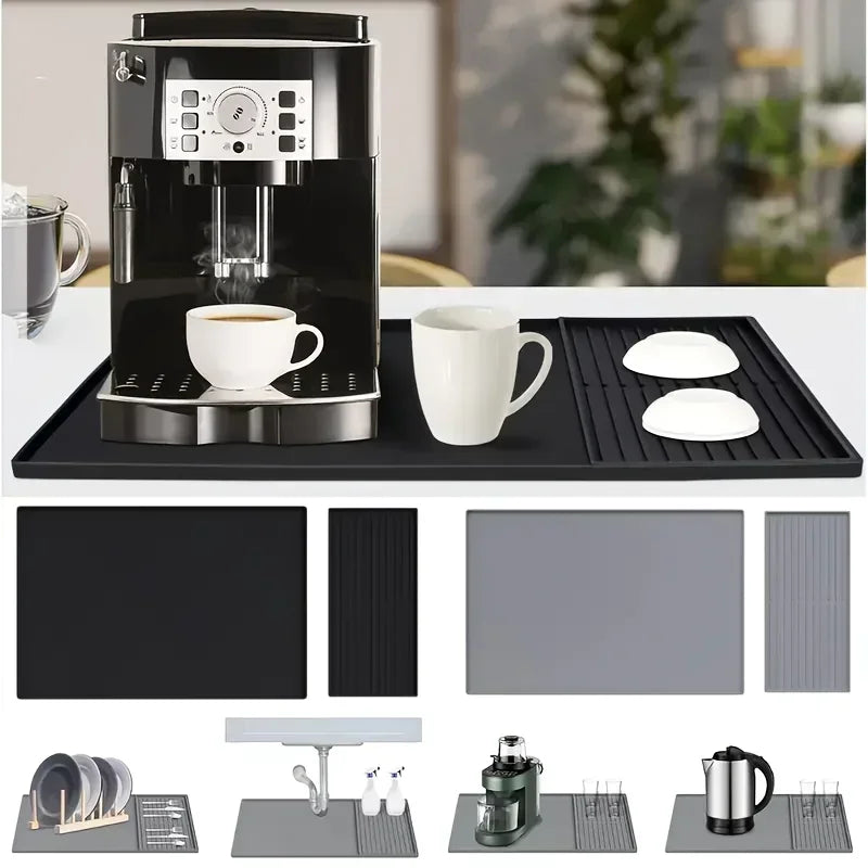 Tapis de station à café haut de gamme BrewNest Luxe™